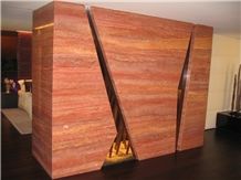 Qatar - Red Travertine 1998