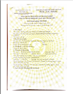 Business license