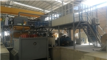 artificial marble block production line terrazzo block production line 2018