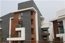 Chinese Hotel Project-Black Wall Tile S-0508XZ 