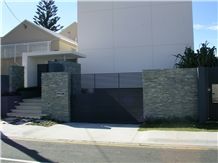 Slate wall cladding 2008