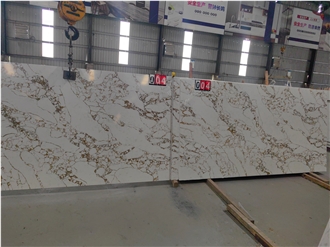 5050 Elegant Calacatta Borghini Quartz Slabs