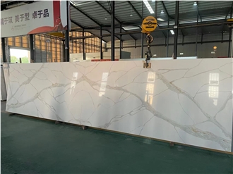 Calacatta Fuoco Quartz Slabs