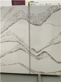 Elegant 5004 Brittanicca Quartz  Slabs