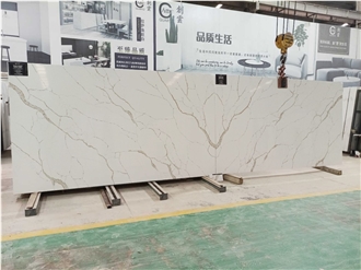 Luxury Laza Gold  Quartz Slabs