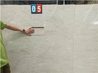 Sleek 6035 Concrete Blanc Quartz Slabs