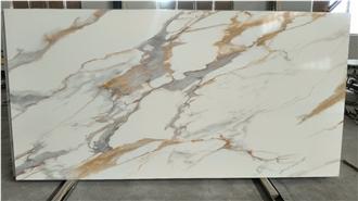Artificial 3D Printed Quartz Slabs