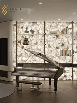 Hot Sale Gemstone Agate Semiprecious Stone Wall Panels