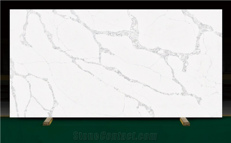 Snow White Artifical Quartz Slabs