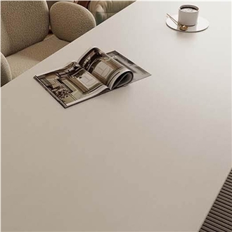 CEMENT White Honed 1.2Cm Sintered Stone Table Tops