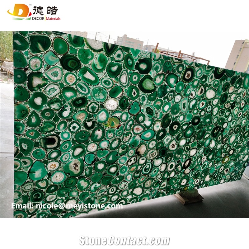 Natural Agate Semiprecious Stone Sheets