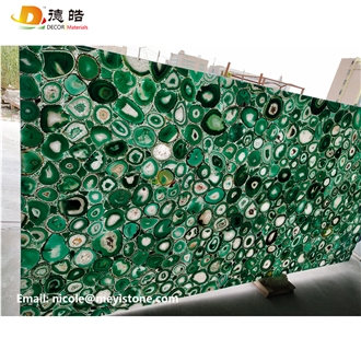 Natural Agate Semiprecious Stone Sheets
