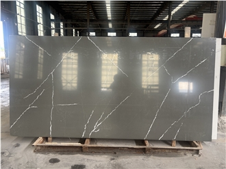 Quartz Slab Artificial Stone Slabs Hot Sale Pattern 6-Y021