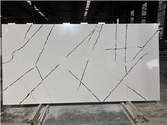 Quartz Slab Artificial Stone Slabs Hot Sale Pattern 6206