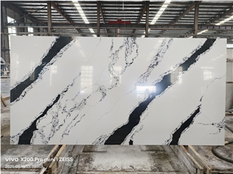 Quartz Slab Artificial Stone Slabs Hot Sale Pattern 8195