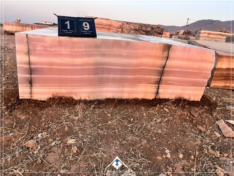 Pink Onyx Blocks (Impure) Pink Onyx Blocks (Impure)
