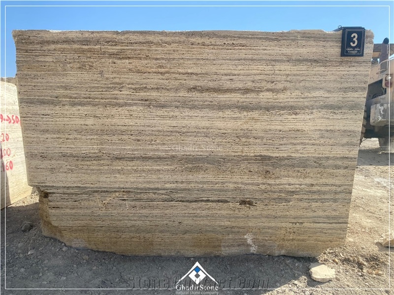 Smoky Silver Travertine Blocks Smoky Silver Travertine Blocks