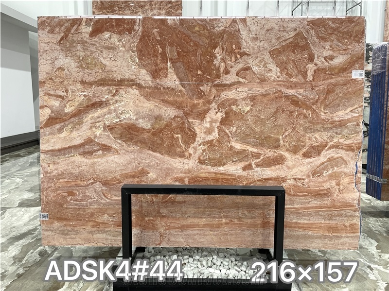 GOLDTOP 2025 New Product Milan Red Marble Slabs