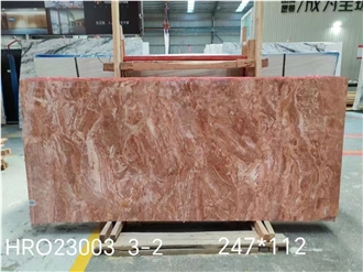 GOLDTOP 2025 New Product Milan Red Marble Slabs