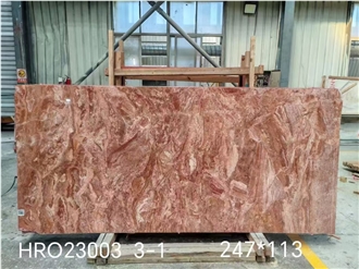 GOLDTOP 2025 New Product Milan Red Marble Slabs