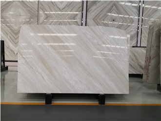 Athena Bianco White Marble Slabs