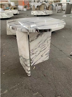 Solid Classic Light Travertine Table