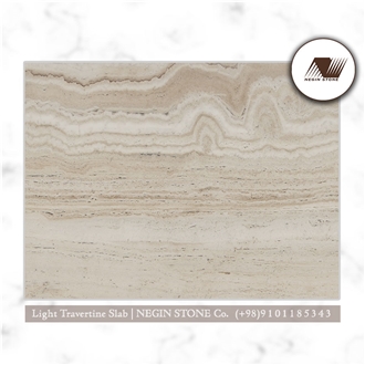 Atashkooh Light Travertine Slabs