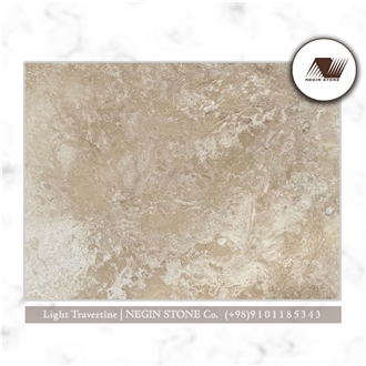 Ateshkuh Mahallat Cream Beige Travertine Tiles