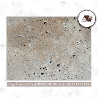 Iran Mahallat Beige Travertine Tiles