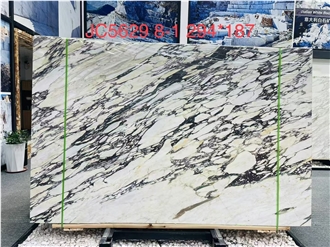 Calacatta Viola Marble Slabs Exquisite Veining Luxurious