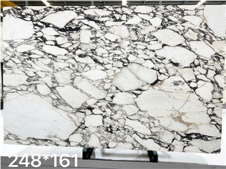 Calacatta Viola Marble Tiles Superior Stability Fashionable