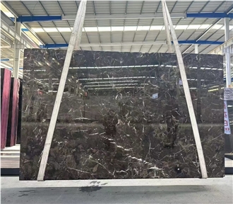 China Emperador Marble Slabs Distinctive Texture