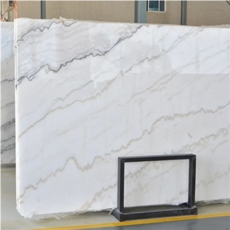 Guangxi White Natural Slab Tiles Residential Decor