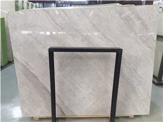 Polished Surface Elba White Marble Wall Tiles