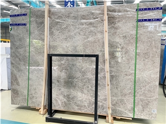 Silver Galaxy Marble Slabs Soft Texture Comfortable Feel