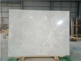 Versatile Elba White Polished Marble Slabs Interior Wall