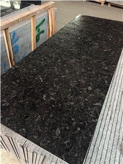 High Quality Polished Angola Black Granite Tiles