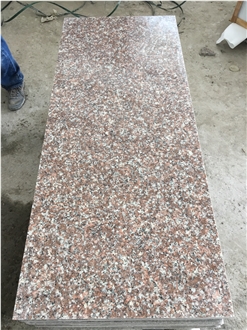 Polished China Red G687 Granite Slabs