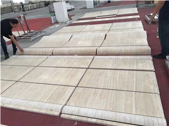 Italy Romano Travertine Floors/Walls Volume Orders Slabs