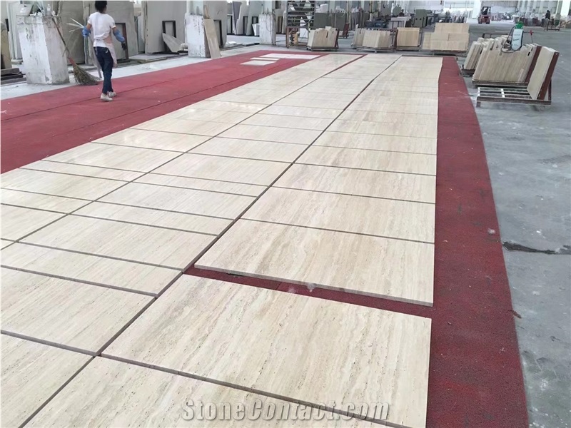 Italy Romano Travertine Floors/Walls Volume Orders Slabs