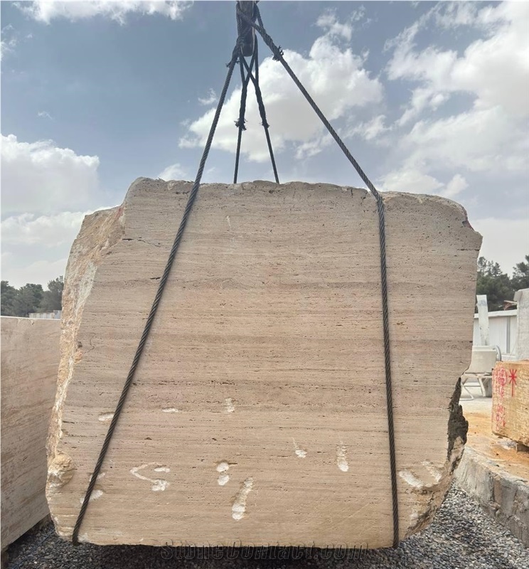 Classic Beige Travertine Blocks