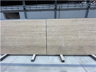 Cream Travertine Slabs