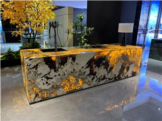 Customized Patagonia Luxury Stone Kitchen Countertop