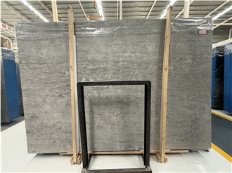 Luxury Elegant Moonlight Grey Marble Slab Wall Tiles