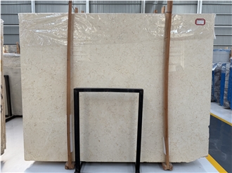 Modern Design Egypt Cream Beige Marble Slab Tiles