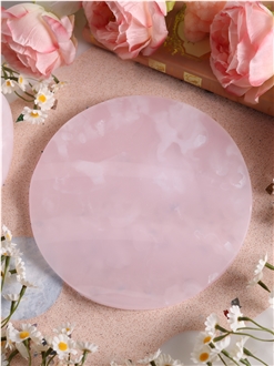 Wholesale Pink Onyx Stone Tray Home Decor Products