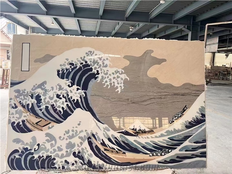 Marble Tiles, Marble Medallions & Water Jet Patterns