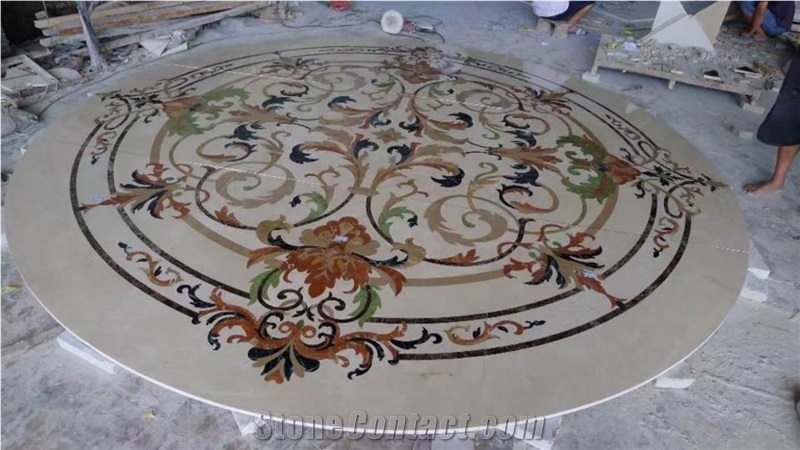 Marble Tiles, Marble Medallions & Water Jet Patterns