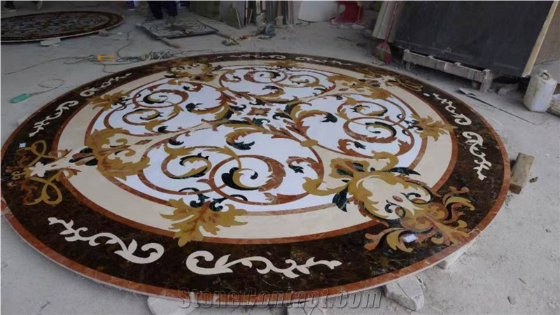 Marble Tiles, Marble Medallions & Water Jet Patterns