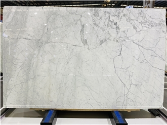 Italy Bianco Statuario Marble Polished Slabs Tiles